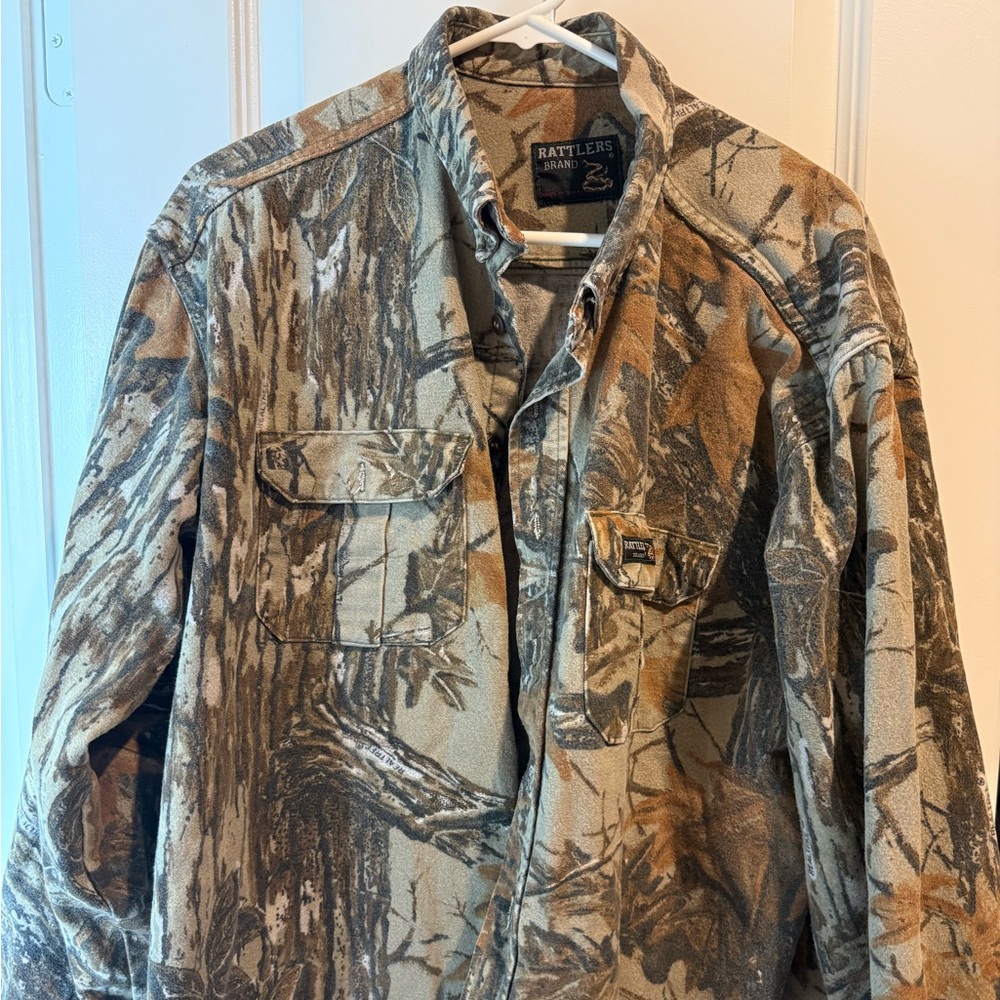 Oversized Camo shirt Jacket - Realtree Style